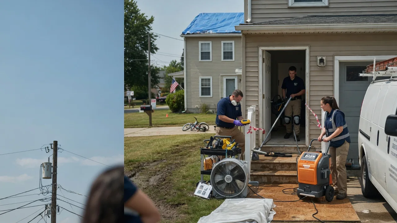 Water Damage Repair in Limestone, ME near me
